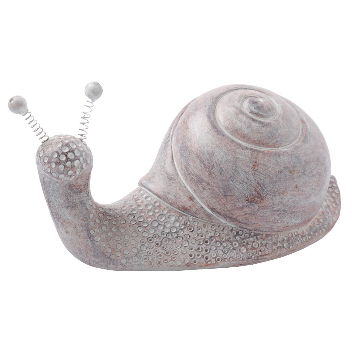 Deko-Schnecke mit Wackelaugen