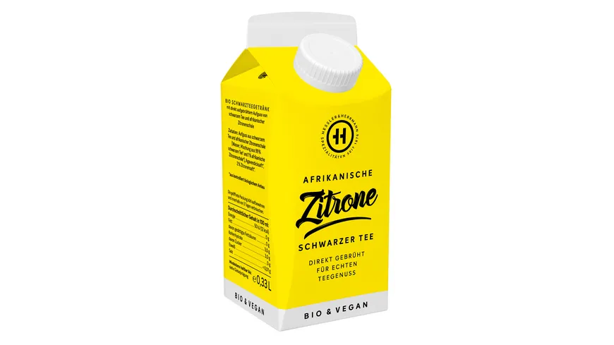 HESSLER & HERRMANN Bio Tee Afrikanische Zitrone 330 ml