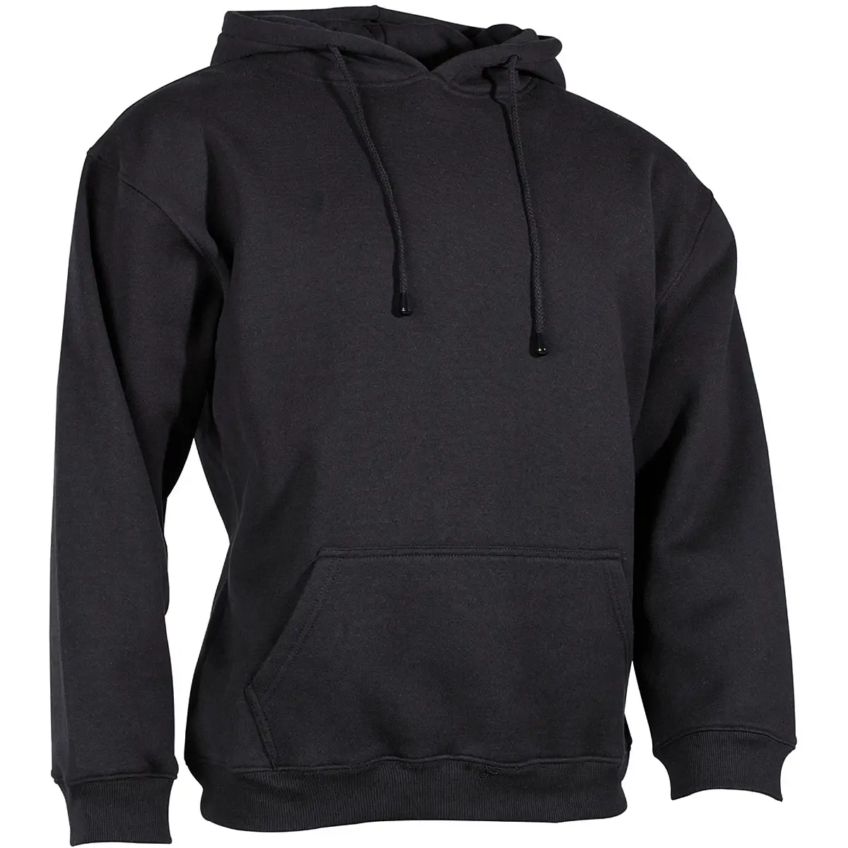 Kapuzen-Sweatshirt schwarz