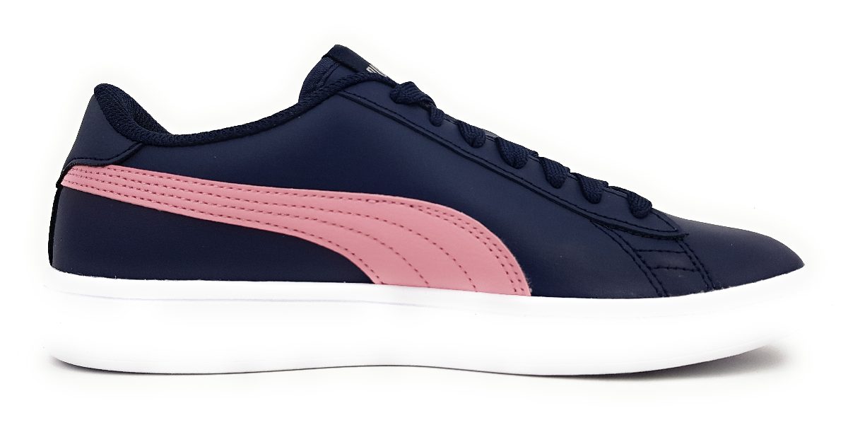 Puma Smash v2L Jr. 365170/032 Blau 032 Peacoat-Peony