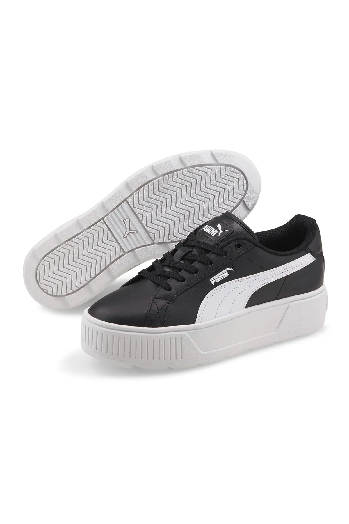 Puma  Sneaker - Schwarz - Flacher Absatz