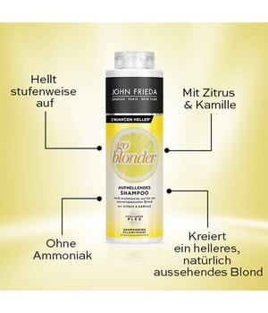 JOHN FRIEDA Go Blonder Haarshampoo 500 ml