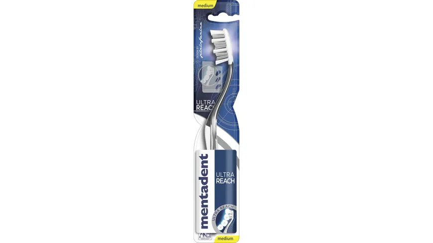 mentadent Zahnbürste Ultra Reach Medium