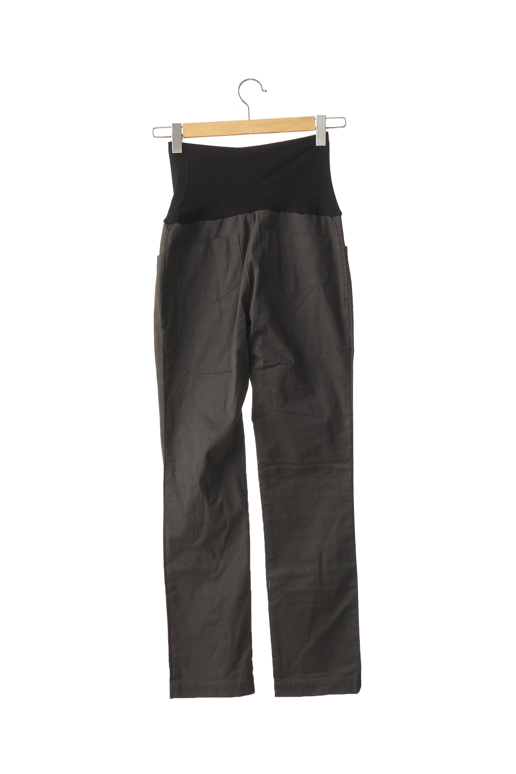 Pas De Deux Pantalons Maternite Femme couleur gris