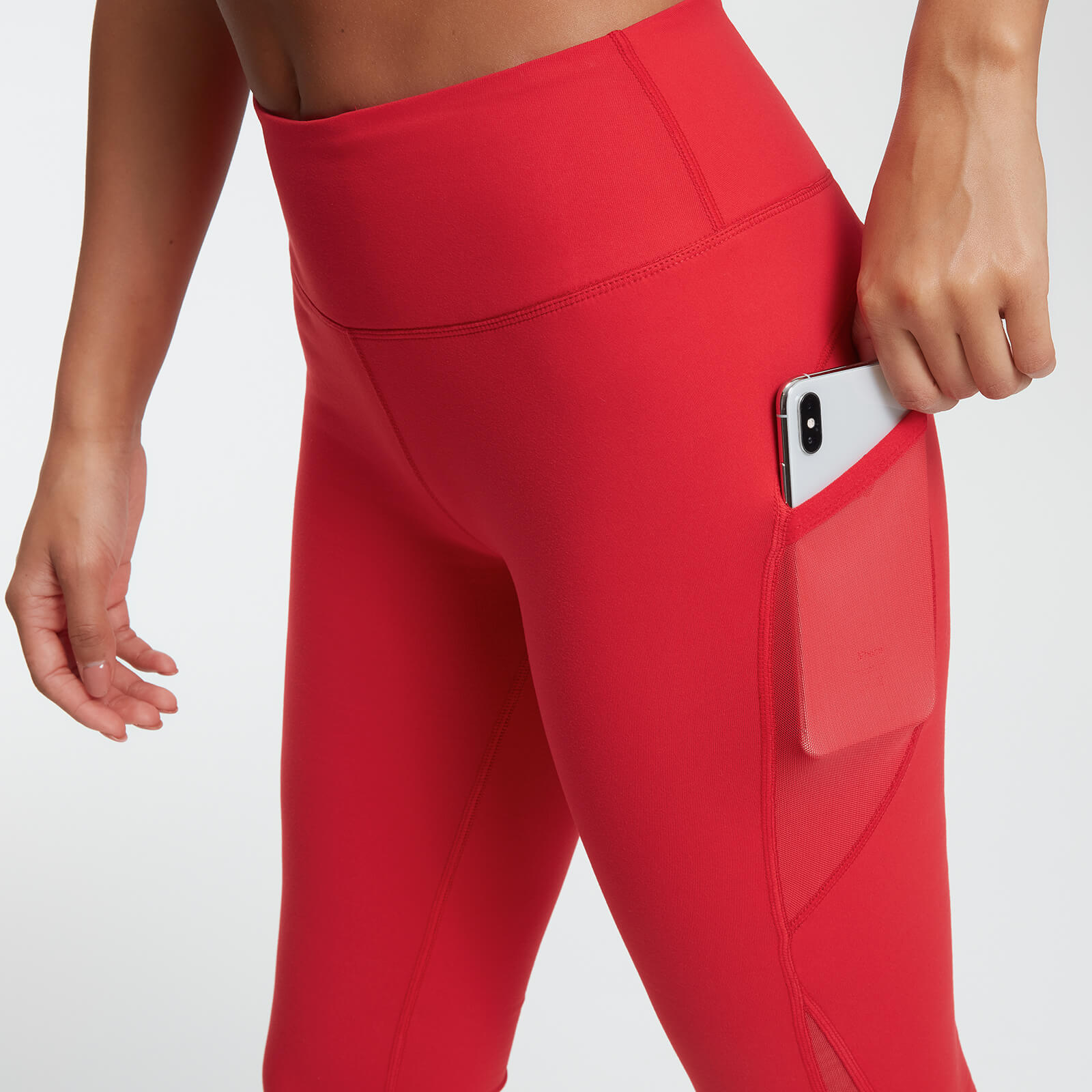 Leggings Power Mesh - Rouge