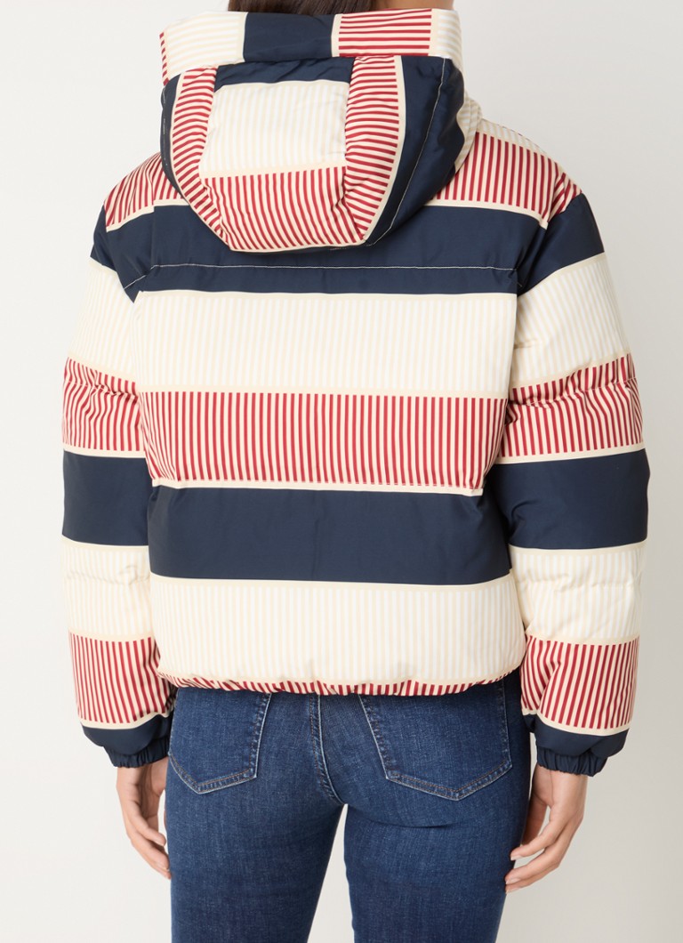 Giacca imbottita in piuma d'oca Tommy Hilfiger New York con cappuccio