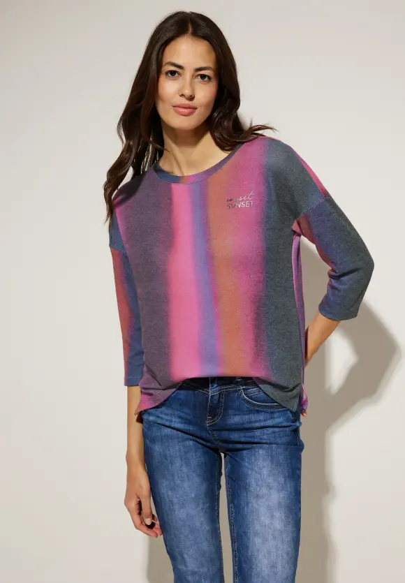 Street One Shirt mit Brustprint