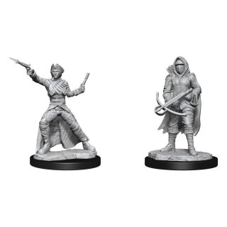 WizKids Deep Cuts Miniaturen unbemalt Bounty Hunter & Outlaw (2)