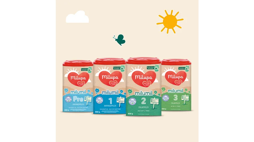 Milupa Milumil 2 Folgemilch 800 g