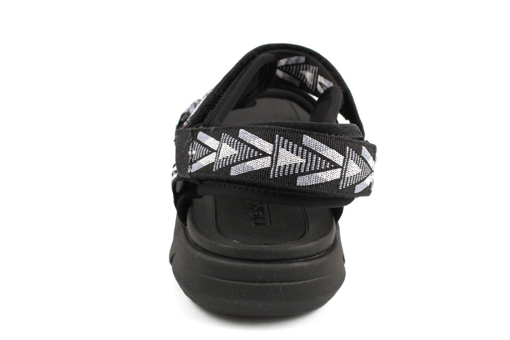 RIEKER Sportliche Sandalen schwarz