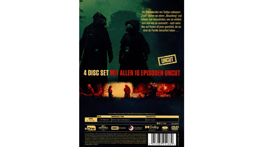 Fear The Walking Dead - Staffel 7  [4 DVDs]