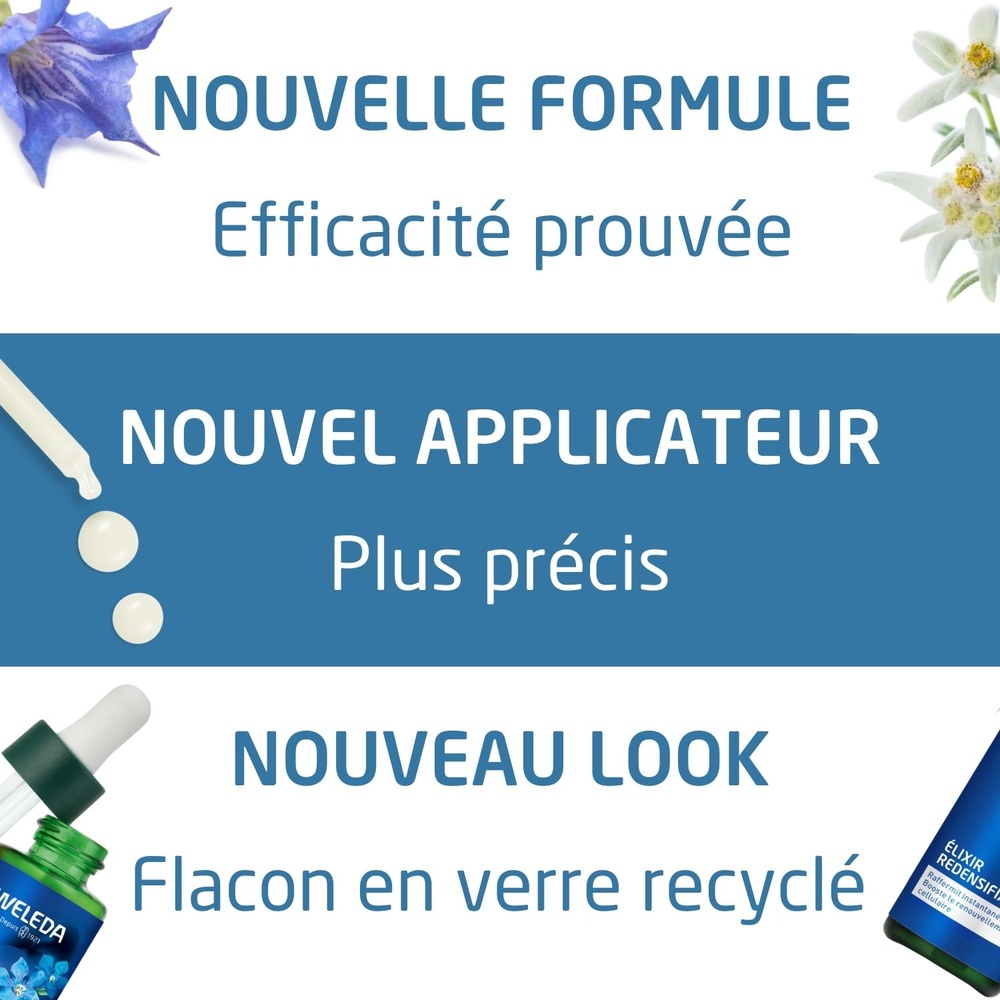 WELEDA Elixir redensifiant Gentiane Bleue et Edelweiss - 30 ml Soins du visage