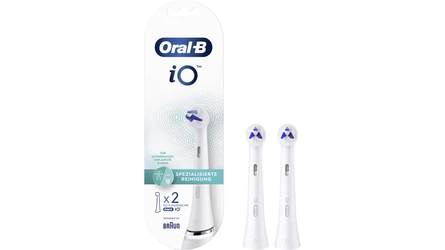 Oral-B iO Aufsteckbürsten Spezialisierte Reinigung