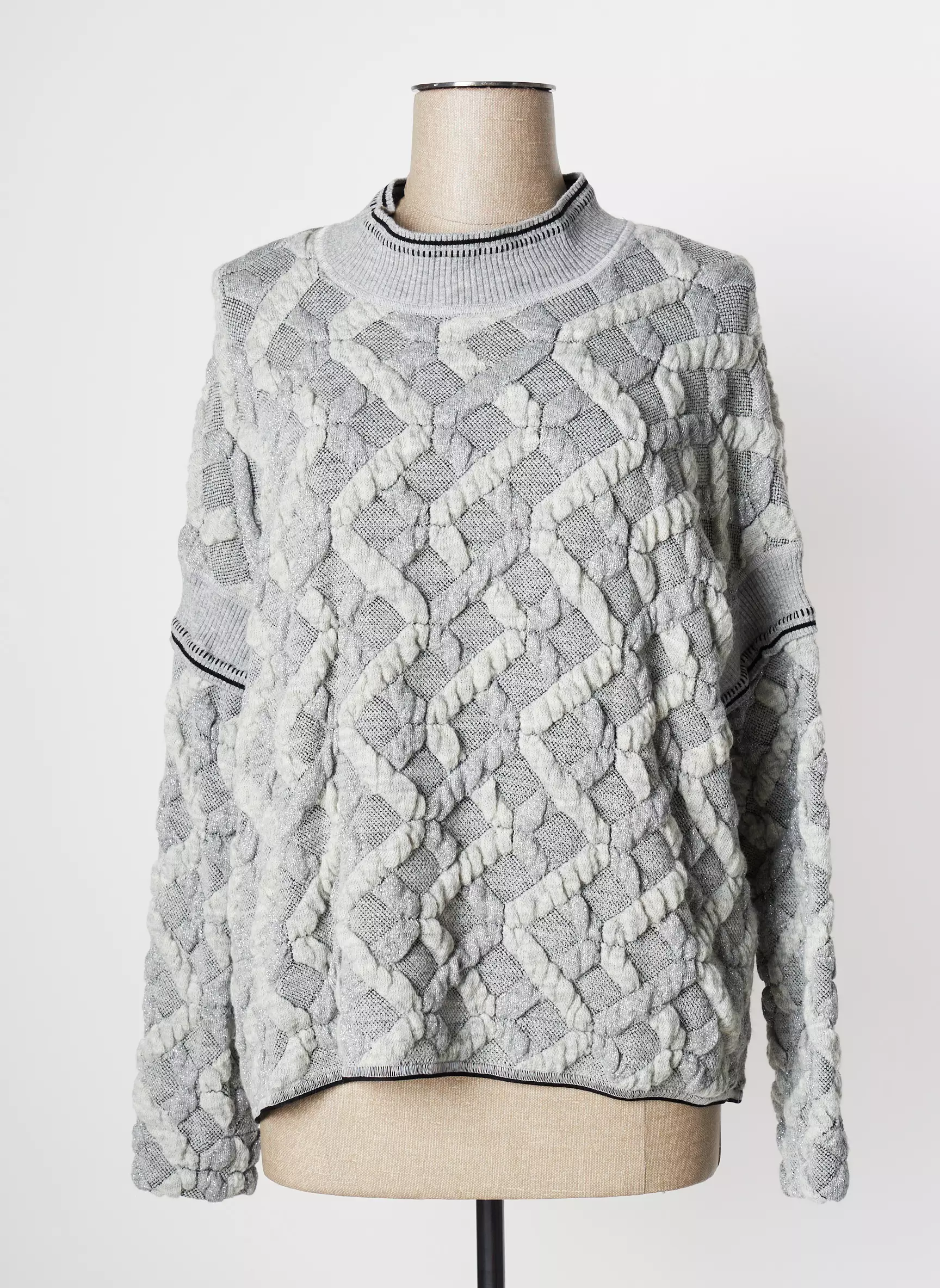 Beate Heymann Pulls Femme couleur gris