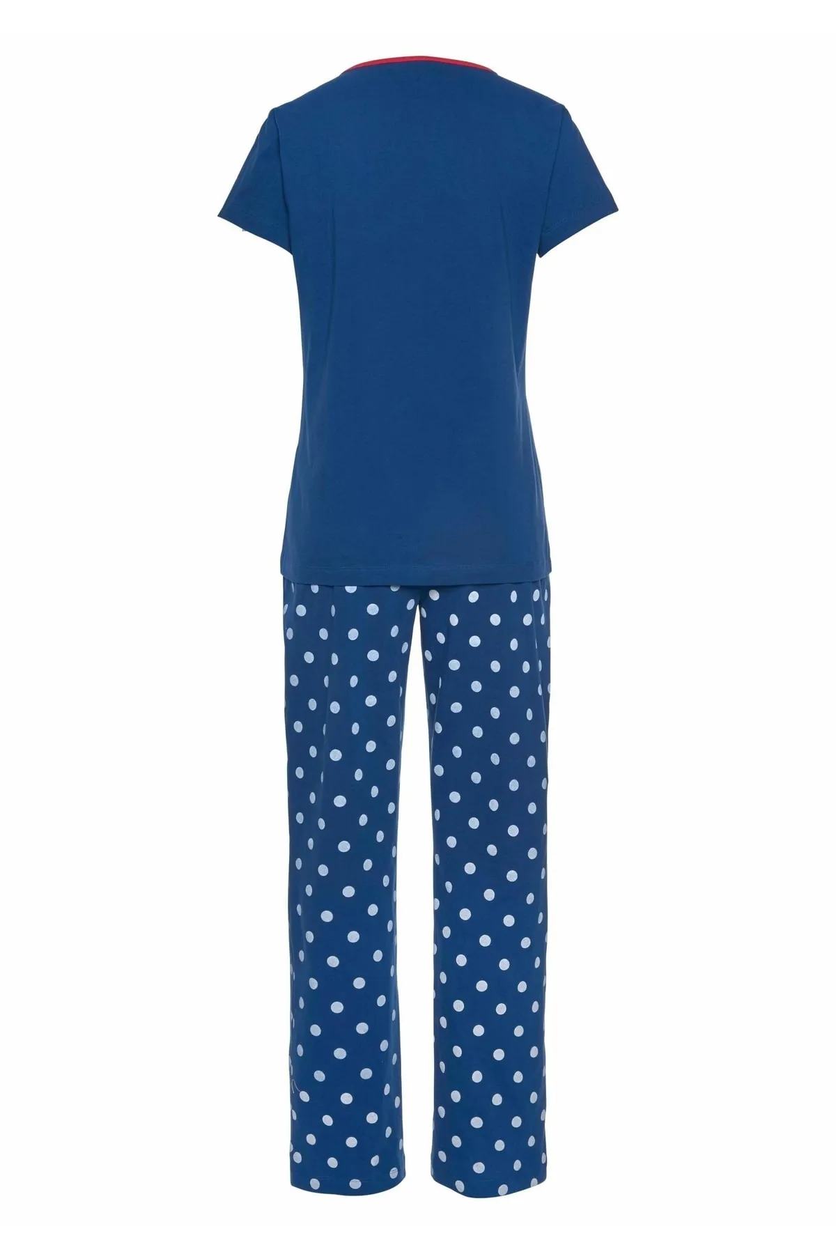 PEANUTS  Pyjama set - Blau - Pünktchen
