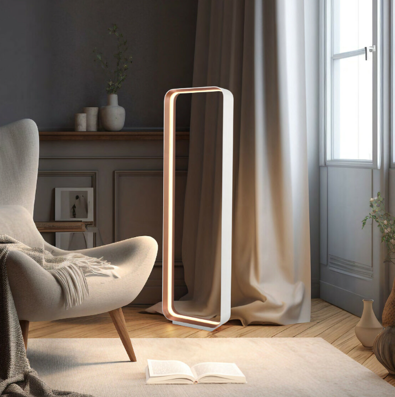 Cinque LED Stehlampe Cizione L Weiß