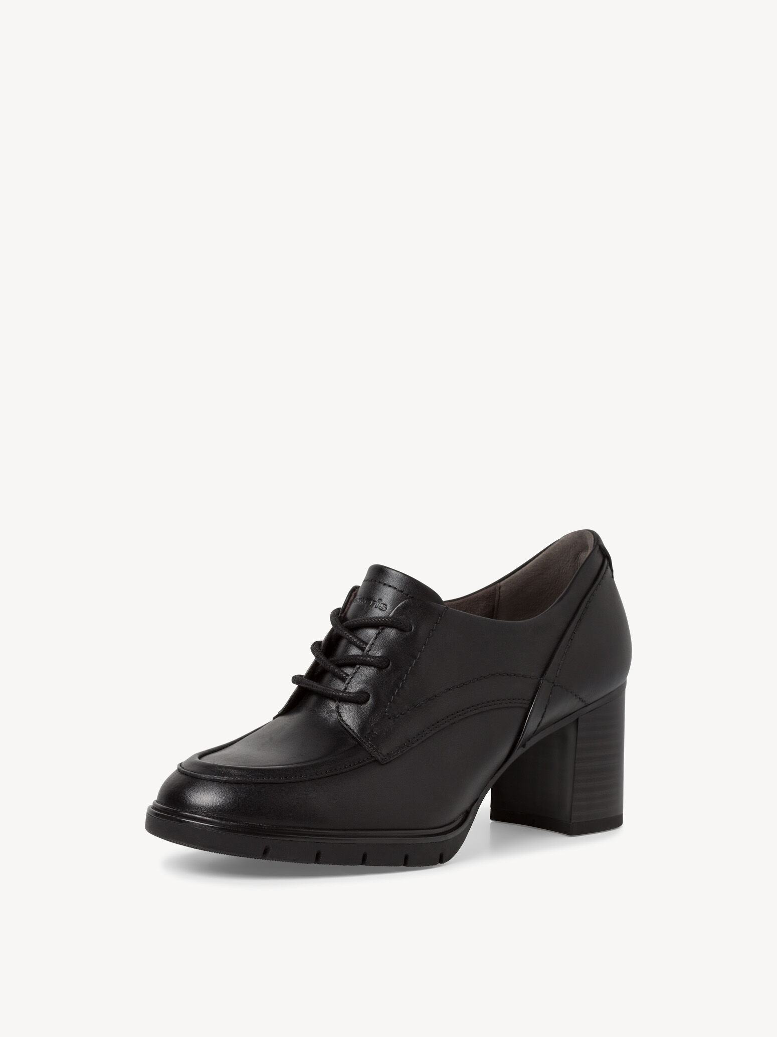 Trotteur en cuir - noir