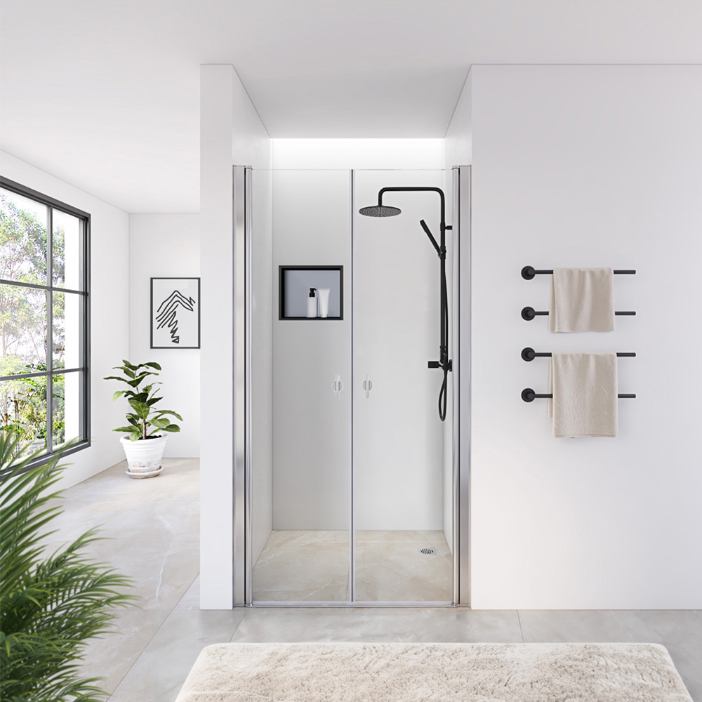 Home Deluxe Pendeltür LAVEA 130x195cm - Klarglas