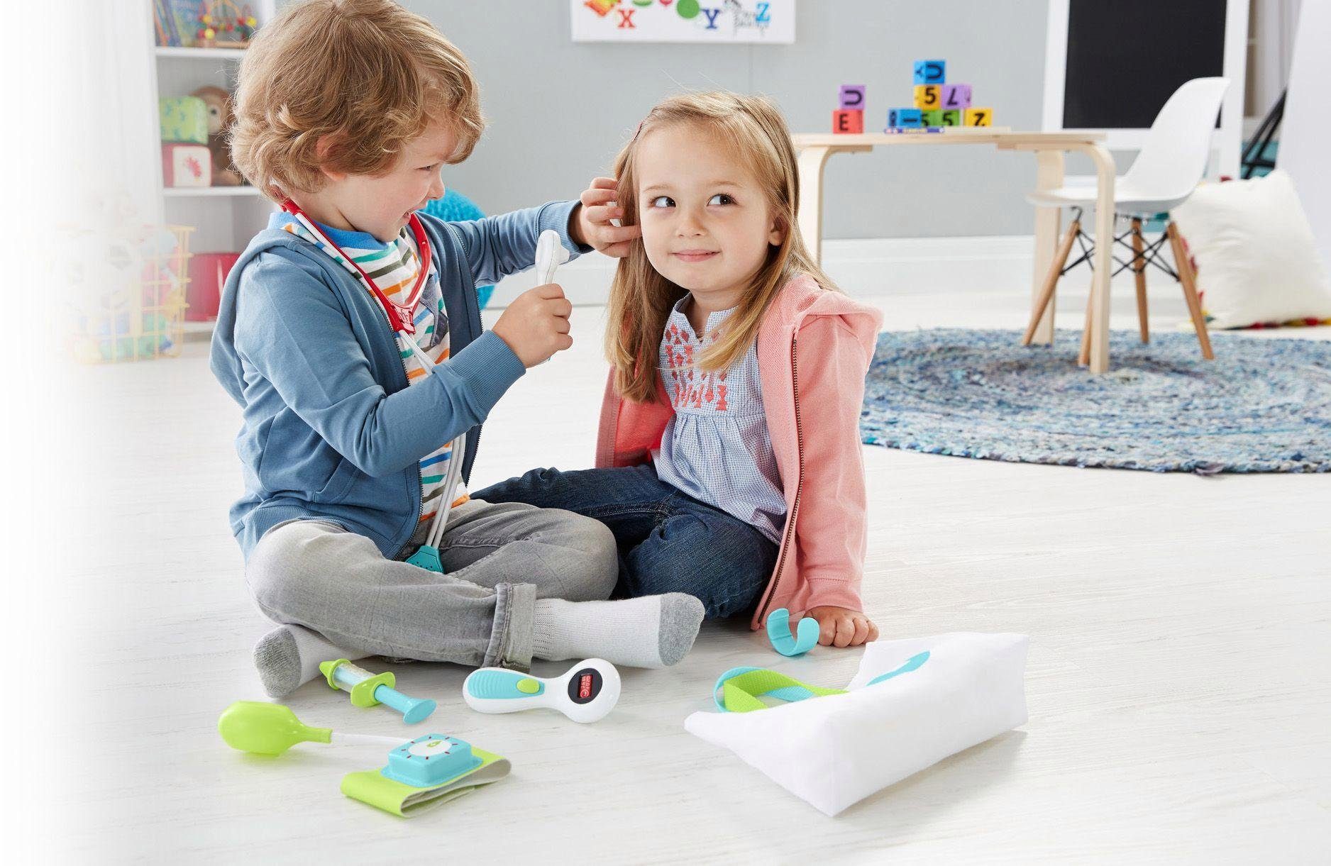 Fisher-Price® Spielzeug-Arztkoffer Arzttasche, (7-tlg)