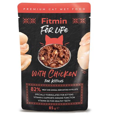 Sparpaket Fitmin Cat For Life Kitten 56 x 85 g