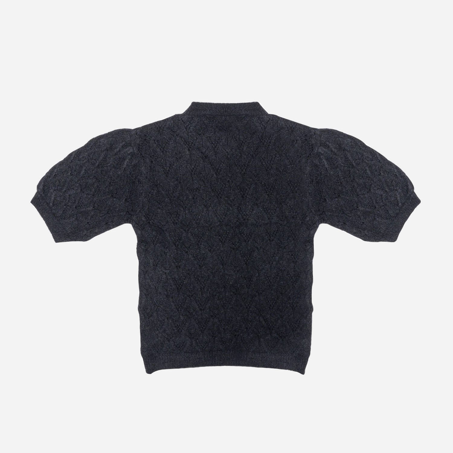 Pull TEXTO marine tricot ajouré