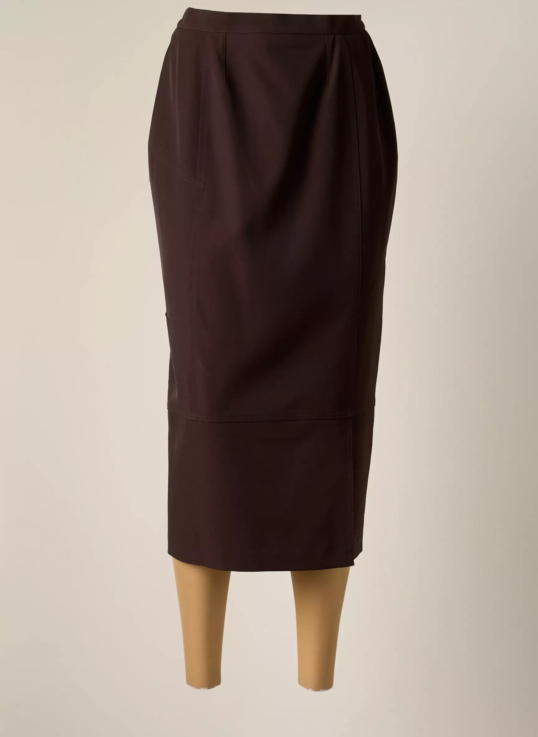 Jumfil Jupes Longues Femme couleur marron