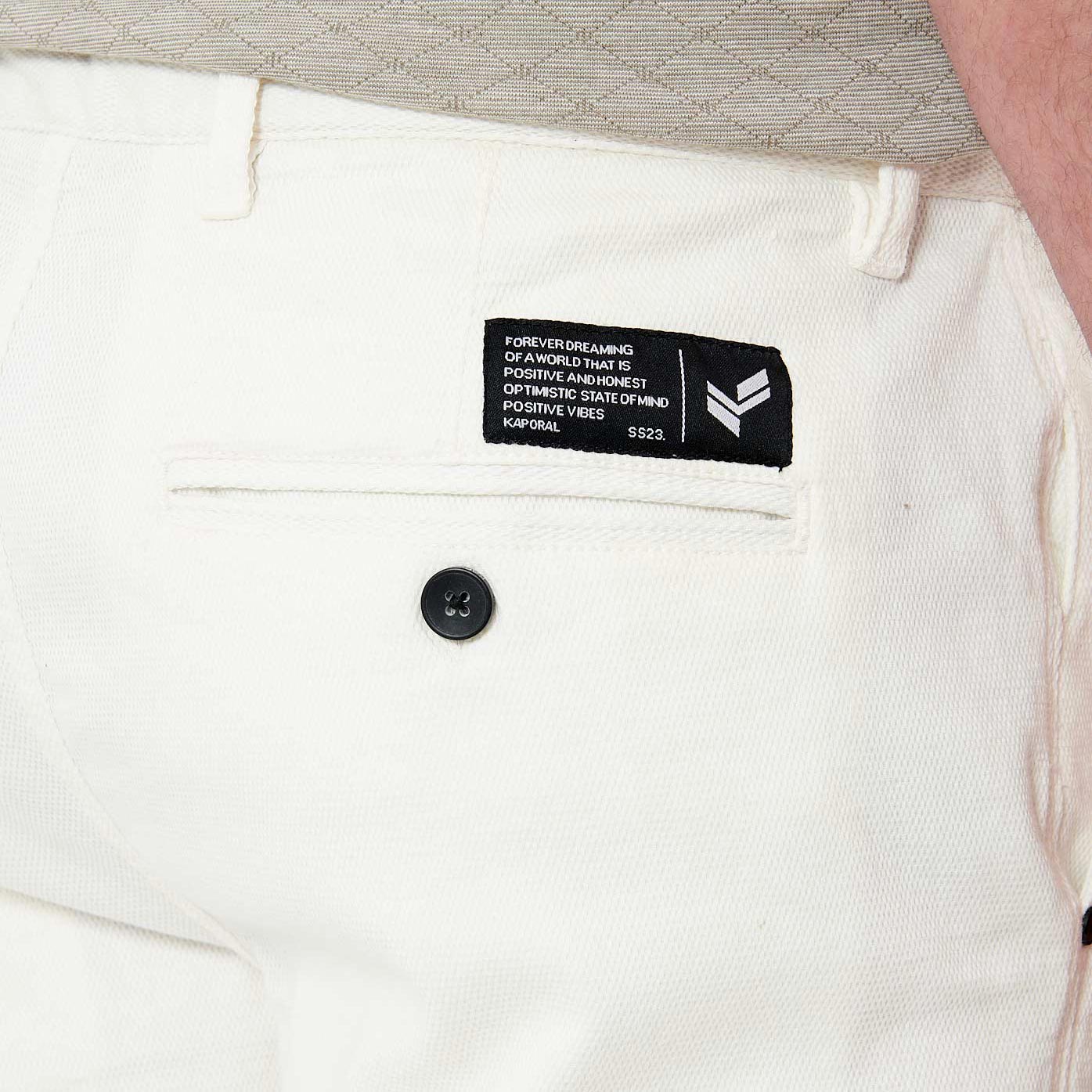 MAGIC  Short slim blanc Homme