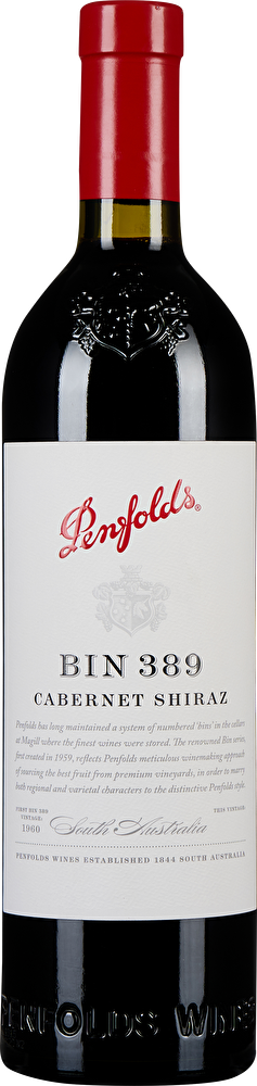 Penfolds Bin 389 Cabernet Shiraz 2021 im Geschenkkarton