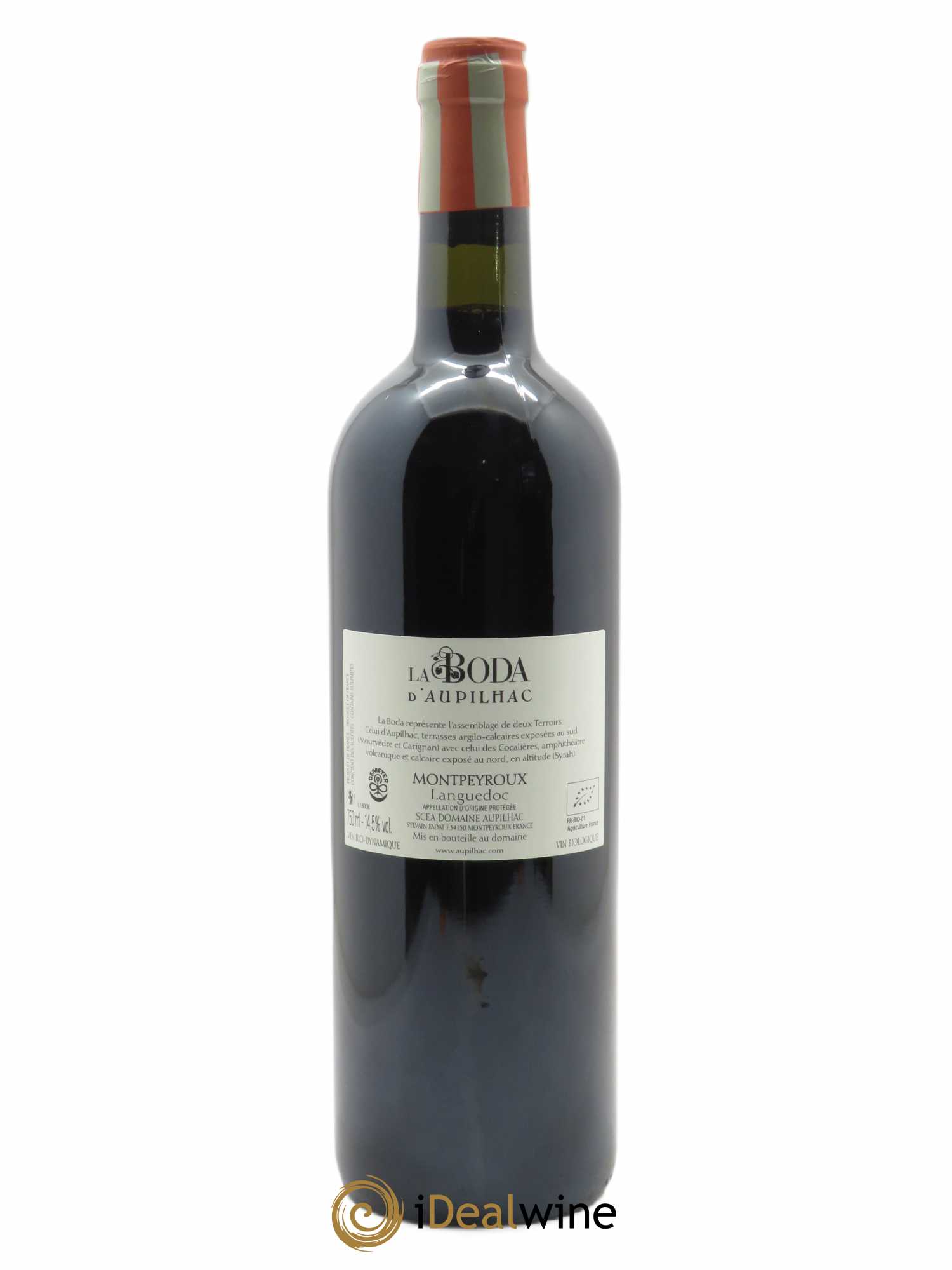 Montpeyroux Aupilhac (Domaine d') La Boda Sylvain Fadat  2018 - Lot de 1 Bouteille