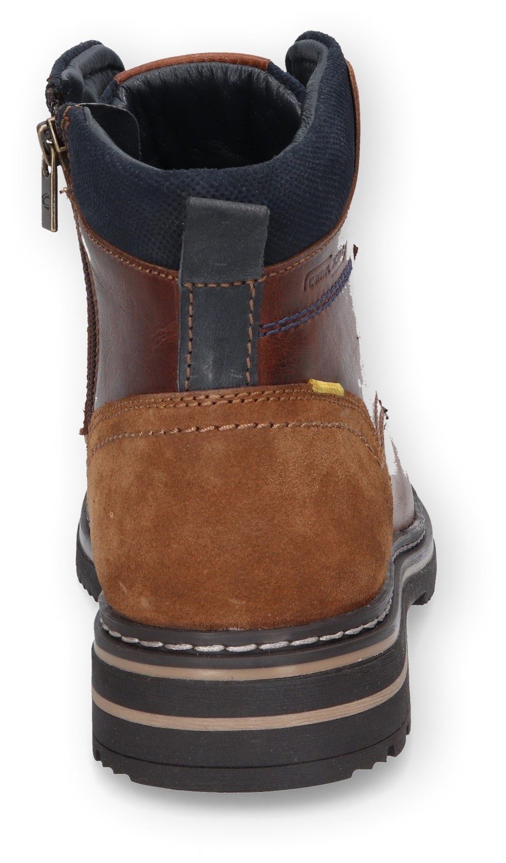 camel active Schnürschuh mit Innenreißverschluss