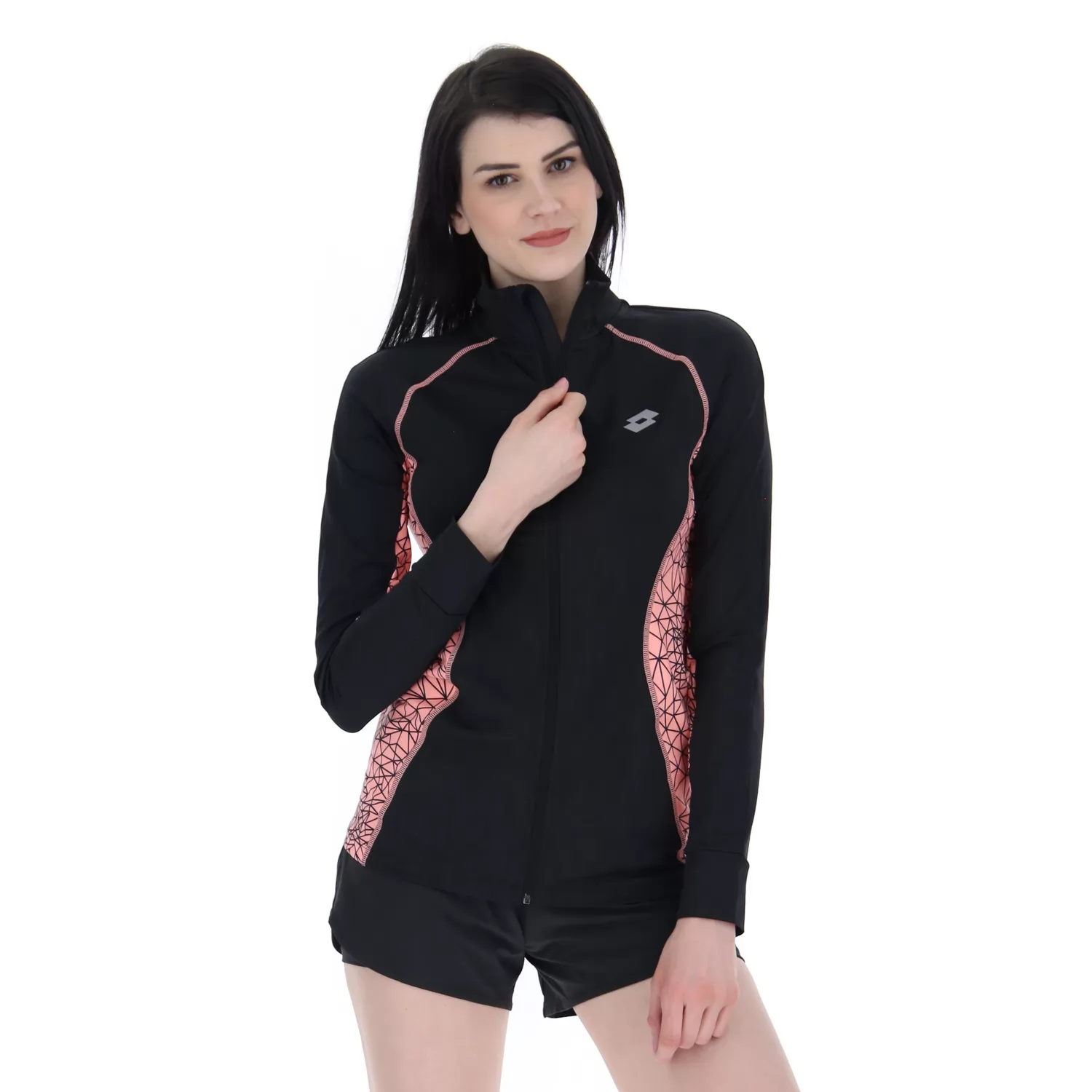 RUN&FIT W SWEAT FZ PL