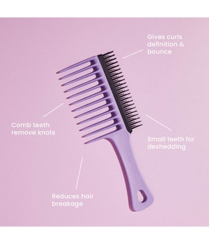 Tangle Teezer Wide Tooth Comb Lilac Black Lockenkamm-1 Stk