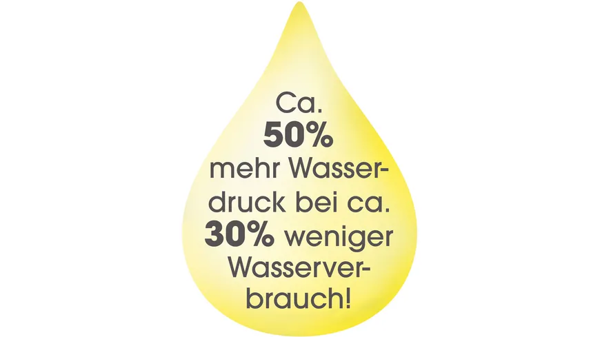 EASYMAXX Duschkopf Spa 3in1