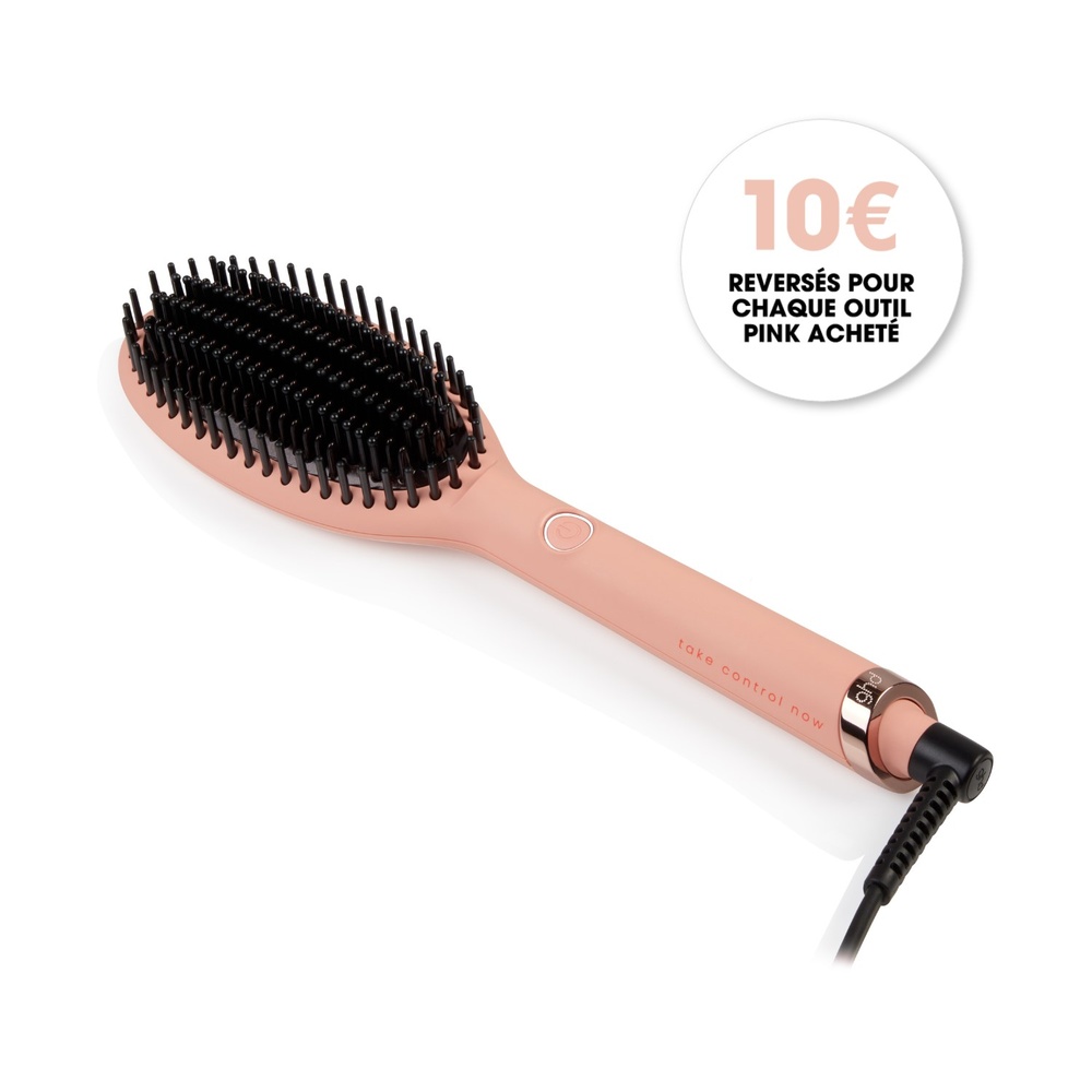 GHD Coffret brosse chauffante Pink - ghd glide Take Control Now Brosse chauffante