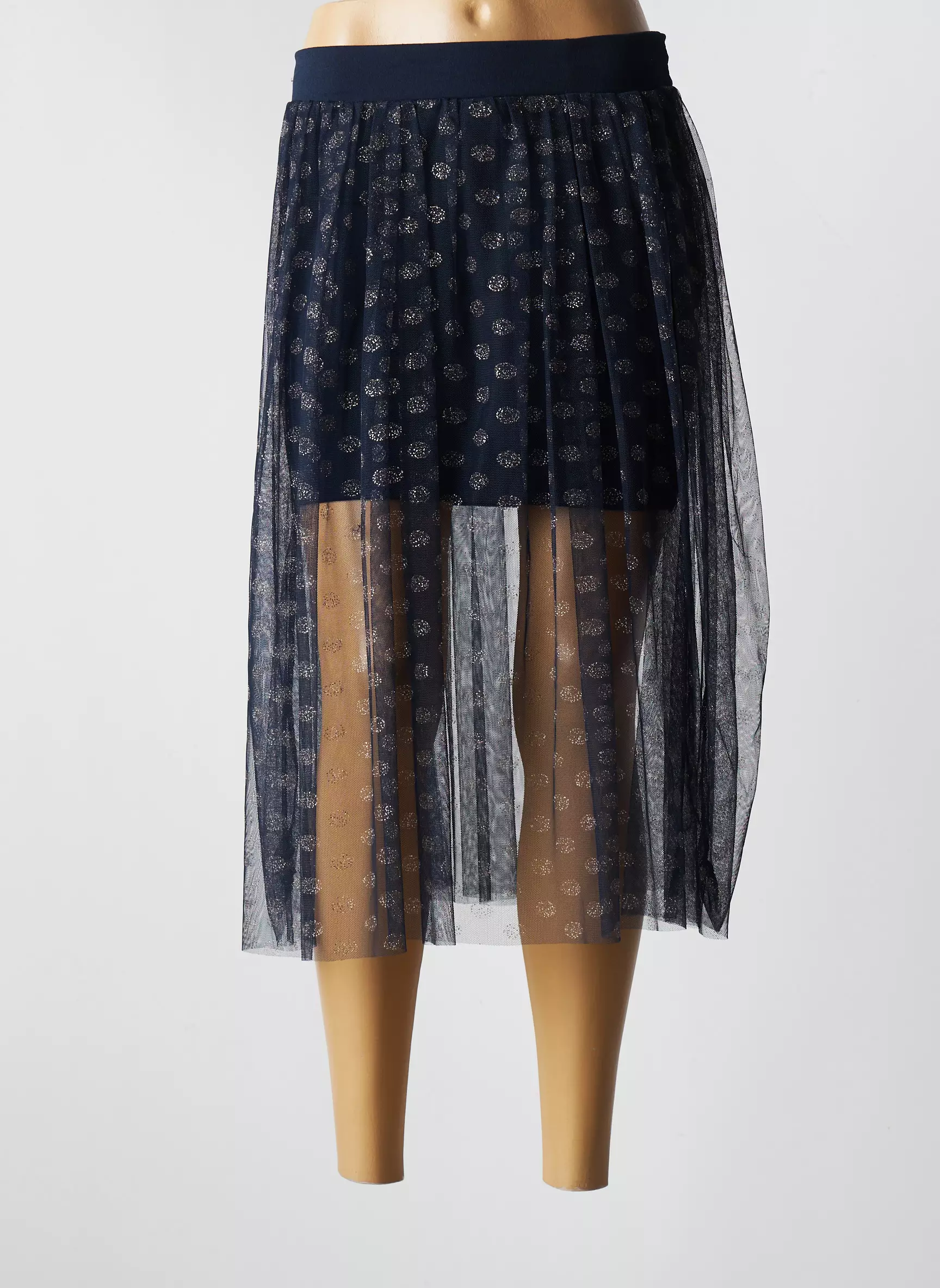 Johanna Paris Jupes Mi Longues Femme couleur bleu