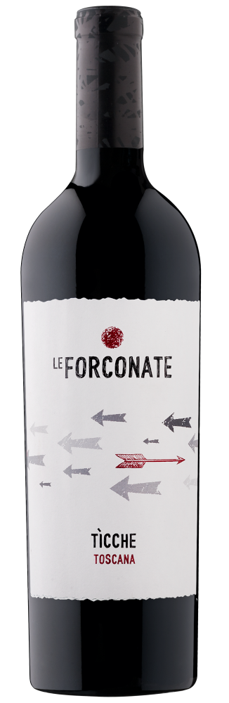 Weinzirkus LE FORCONATE Toscana Rosso IGT Ticche Merlot, Sangiovese trocken 2018