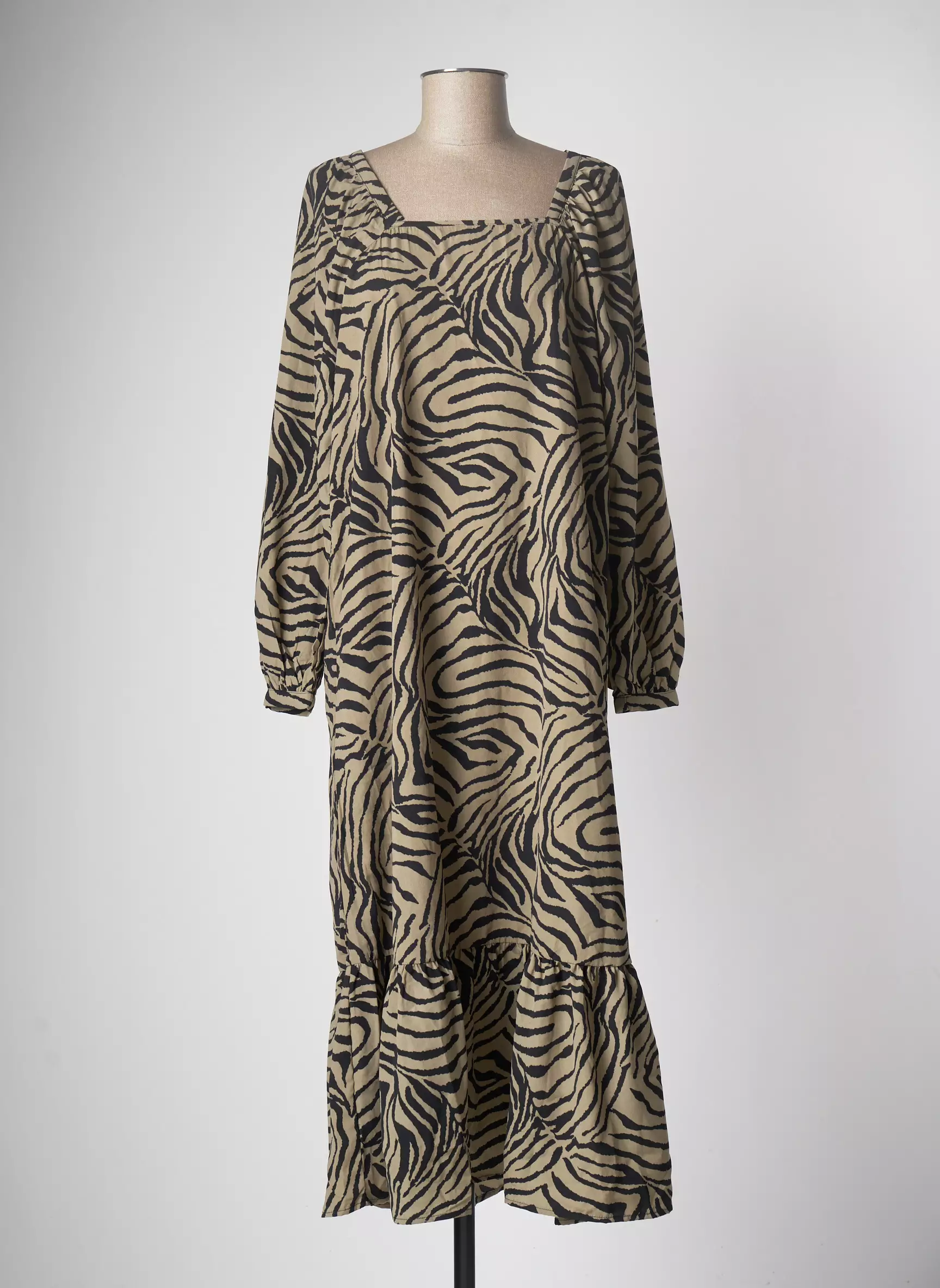 Vero Moda Robes Longues Femme couleur gris