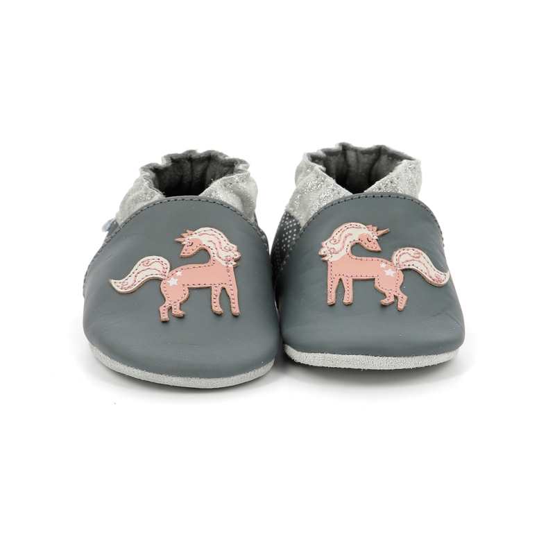 Chaussons cuir Sweetunicorn
