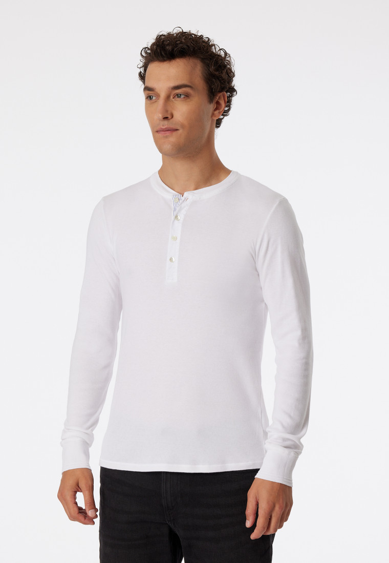 Shirt langarm weiß - Revival Karl-Heinz