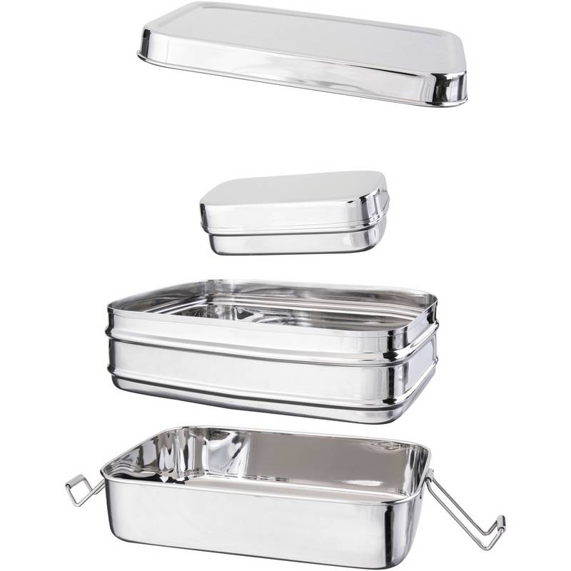 Ecolunchbox Three-in One Giant (Drei-in-Ein Gro) Campinggeschirr