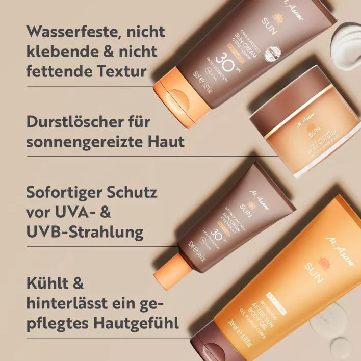 SUN Gesicht & Körper Sonnenpflege-Set 4-teilig LSF 30