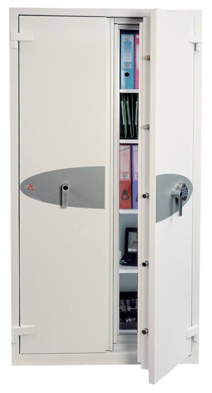Phoenix Feuerschutztresor FS1922E Weiß 940 x 585 x 1.950 mm
