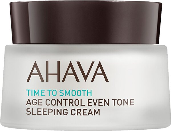 Ahava Time To Smooth Age Control Even Tone Sleeping Cream Nachtcreme