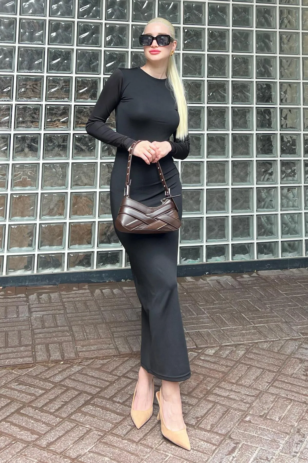 Madmext  Kleid - Schwarz - A-Linie