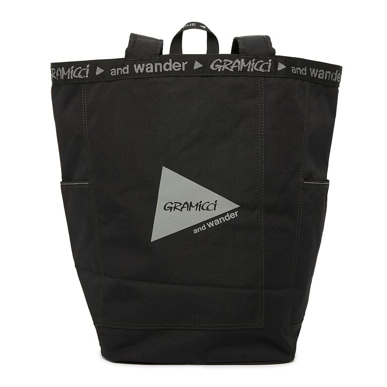 Gramicci x And Wander Multi Patchwork 2Way Pack Black