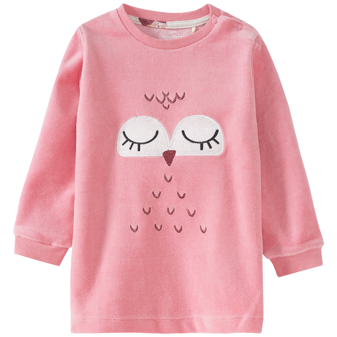 Baby Nicki-Schlafanzug mit Eulen-Motiv