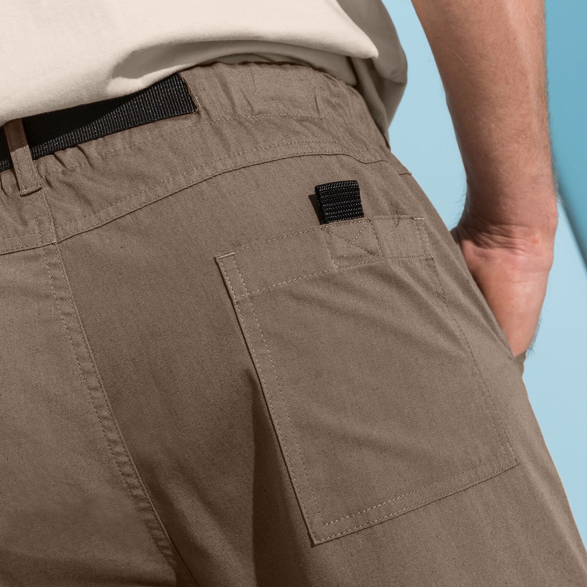 Pantacourt + ceinture assortie