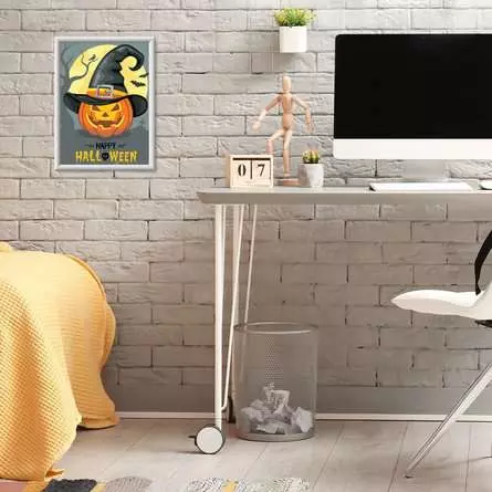 CreArt Happy Halloween - Malen nach Zahlen für Kinder ab 9 Jahren