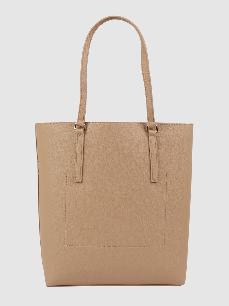 Shopper in Leder-Optik Modell 'Laksa' in camel