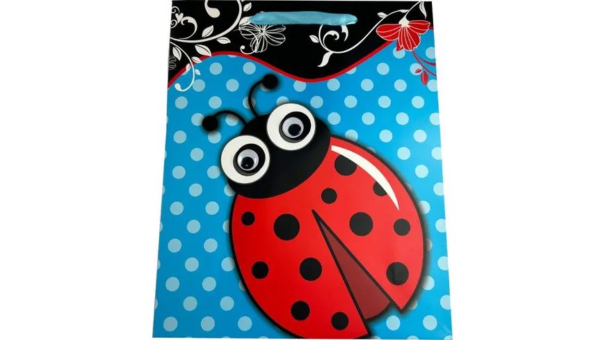 BOCK Geschenktüte gross Wackelaugen 32 x 26 x 12cm sortiert